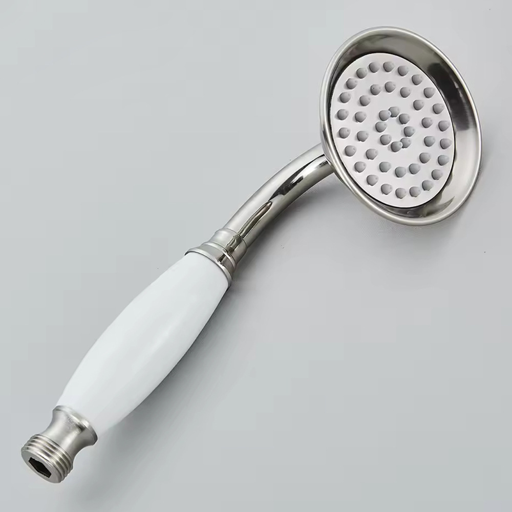 Pomme De Douche Ronde – Edelstahl Rostfrei – Ø 85 Mm – Einfache Installation 1/2' G