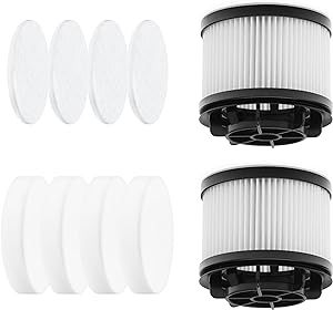 2er-pack Ersatzfilter Für Akku-staubsauger – Modell Levoit Lvac-200