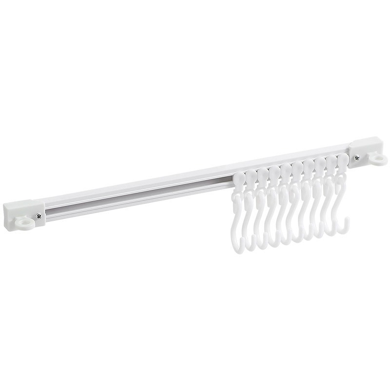 1-teilige Garderobenleiste Für Badezimmer, Geeignet Für Badezimmer, Küche, Wohnzimmer, Toilette, 10 Haken