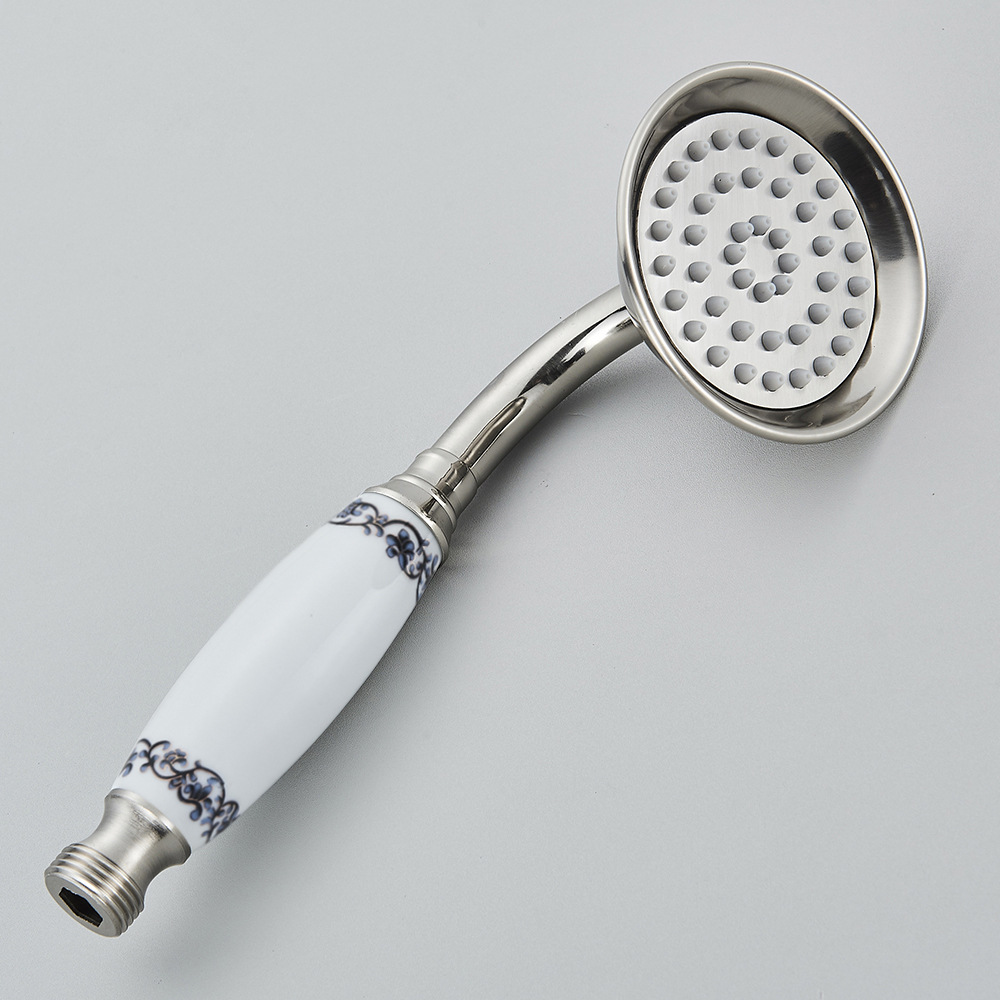 Klassischer Duschkopf, Hauptdusche Im Traditionellen Stil, Wasserhahn Aus Retro-keramik, Hauptdusche Aus Viktorianischem Chrom