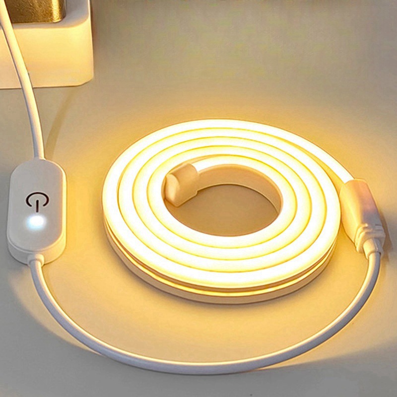 Weiße Led-lichterkette, 5 M, Dimmbar, Usb-betrieben, Wasserdicht (ip67), Ideal Zum Dekorieren Von Spiegeln, Küchenschränken Und Schlafzimmern