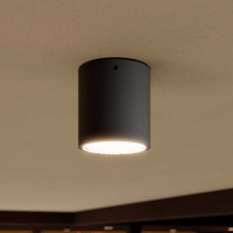[neuwertig] B-ware Lucande Deckenleuchte Meret Led Außenleuchte Anthrazit Ip54 563 Lumen 9cm Ø