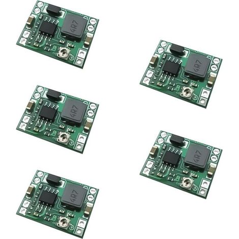 Einstellbares Dc/dc-abwärtswandlermodul Mp1584en (5 Stück), 24 V Auf 12 V, 9 V, 5 V, 3 V Und 4,5 V–28 V Auf 0,8 V–20 V, 3-a-spannungswandler Für Arduino, Leds, Diy-projekte Und