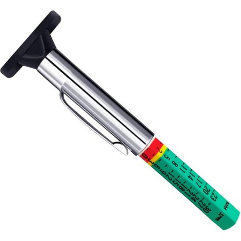 6-seitiger, Farbcodierter Schnitztiefenanzeiger, 25 Mm/32 Knoten