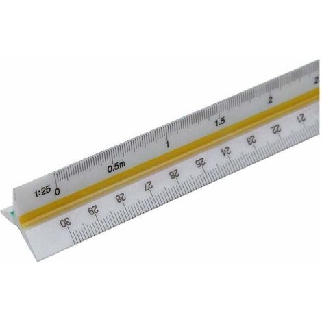 30 Cm Metrisches Dreiecklineal Für Ingenieure Und Architekten