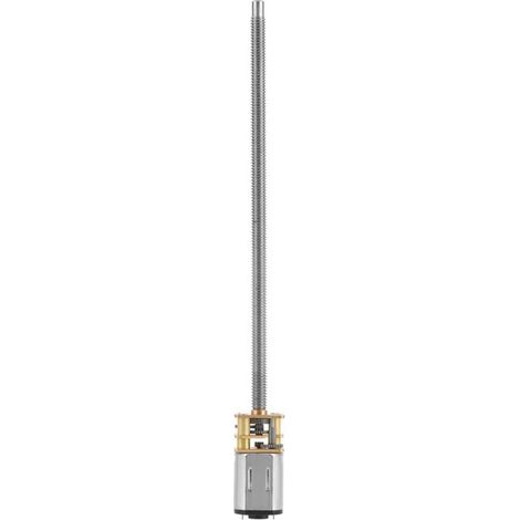 6/12v Gleichstrom-getriebemotor, M4 X 100mm Abtriebswelle, Drehzahl 30/60/100/150/200/300/400/600 U/min (6v 150 U/min)