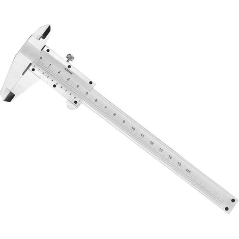 Professioneller Edelstahl-messschieber, Messbereich 0-150 Mm, Mit Innen- Und Außendurchmesser-tiefenmessern Und Mikrometern.