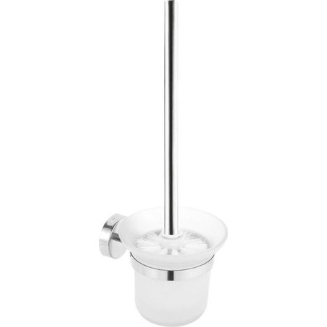 Toilettenbürste, Hänge-toilettenbürste Mit Halterung, Wand-toilettenbürste, Wand-toilettenbürstenhalter, Badezimmer-reinigungszubehör, Mit Glasschüssel