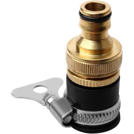 Runder Wasserhahnanschluss, Messing-schlauchverbinder Mit Einem Durchmesser Von 1/2" Bis 3/4", Universaladapter Für Wasserhahn Und Gartenschlauch