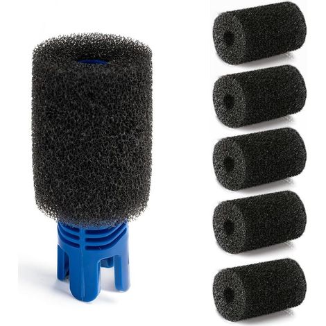 6-teiliges Schaumstoffbürsten-set Für Poolroboter, Aquarium-filterschwamm, Schaumstoff-poolfilter, Schwarzer Pool-schwammfilter Für Die Modelle 180, 280, 360, 380, 480 Und 3900 Sport