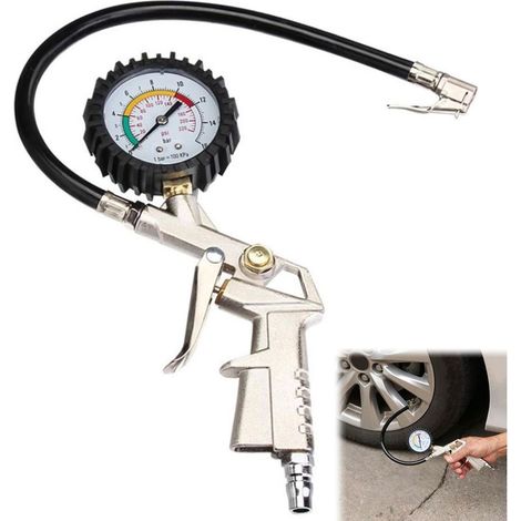 Reifendruckmesser, Reifendruckmessgeräte, Digitales Druckmessgerät, Reifendruckpistole Mit Manometer, Reifendruckprüfer, Autoreifenaufblasgerät Mit Lcd-bildschirm Für Autos Und Motorräder