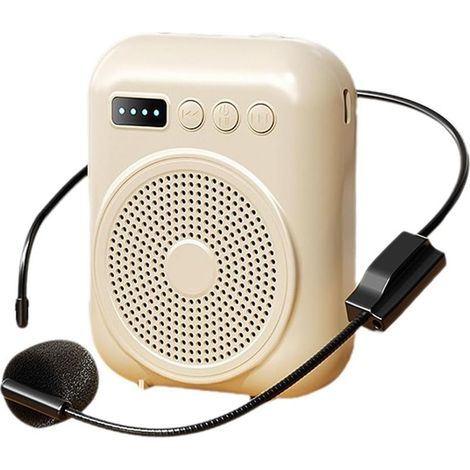 Bee Vocal Amplifier Für Lehrer, Tragbarer, Verstärkter Lautsprecher Zur Hüftmontage, Megaphone
