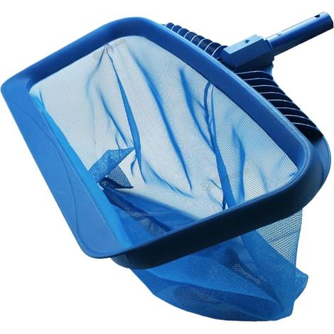 Feinmaschiger Poolskimmer Mit Leichtem Rahmen, Reinigungswerkzeug Für Laub Und Schmutz In Gärten, Schwimmbädern, Teichen Und Aquarien