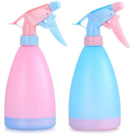 Stück Pflanzensprüher, Leere Plastikwasserflaschen, Vakuum-sprühflaschen, Für Garten, Blumen, Haushalt, Küchenreinigung, Friseursalon (blau, Rosa)