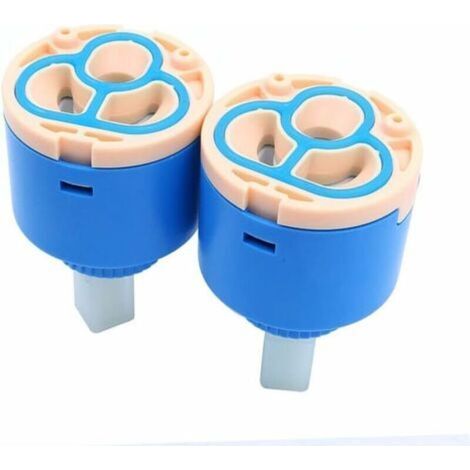 2er-pack Ersatz-keramikkartuschen Für Küchenarmaturen – 35 Mm
