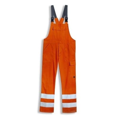 uvex Latzhose protection flash orange, warnorange Gr. 42