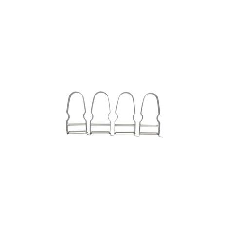 Professionelle Gemüseschäler, 4er-set, Rasiermesserscharf, Edelstahl, Silberfarben, 11,5 X 6 Cm