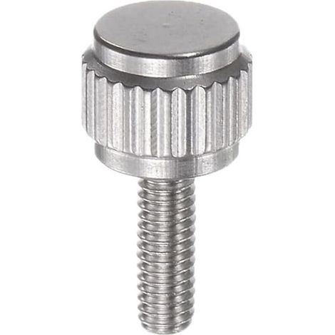 Rändelschrauben Mit Flachkopf M2,5 X 4, 10er-packung, Befestigungsschrauben Für Klemmen