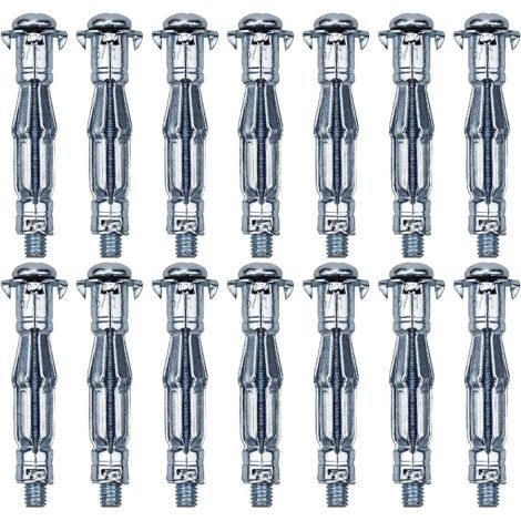 20 Stück M650mm Metallanker Für Hohlkörper, Metall-spreizdübel, Spreizschrauben, Metallanker Für Gipskarton-hohlwände