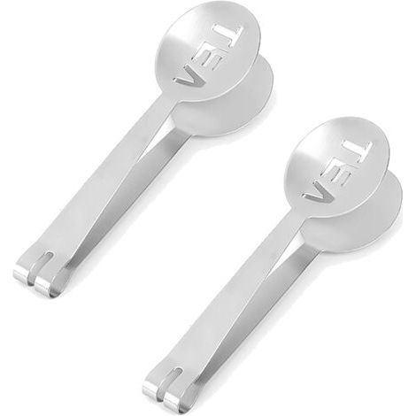 3-teiliges Teezangen-set Aus Edelstahl, Eiszange, Teebeutelpresse, Runde Teebeutelpresse Aus Edelstahl, Für Candy Bars, Hochzeiten, Küchen, Geburtstage, Partys