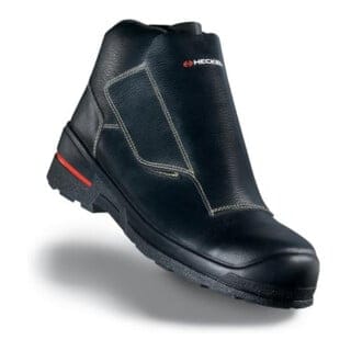 Schweißerschuh Macsole 1 mit Schnürung unter der Schleife, Größe 41