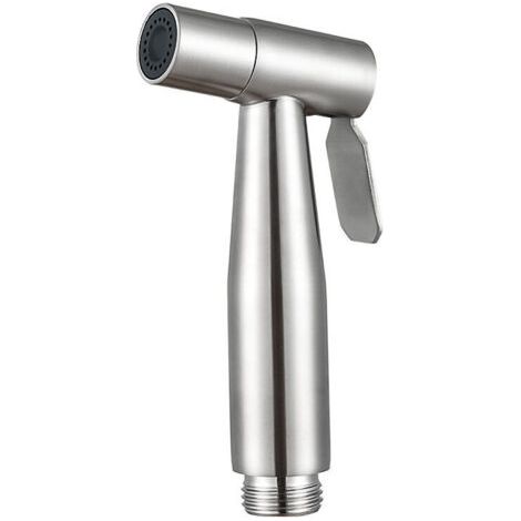 1 Handbrause, Duschkopf Aus Edelstahl, Bidet-sprühkopf Für Wc, Handbrause, Silber