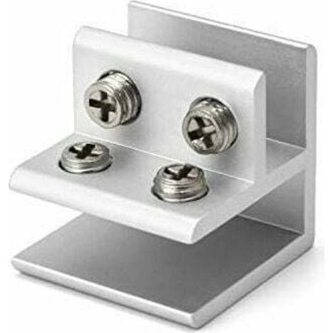 90-grad-glasklemmen, Verstellbar Für Regalböden Mit Einer Dicke Von 8 Bis 12 Mm (4er-set)
