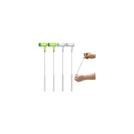 Set Mit 4 Neuartigen 2-in-1-strohhalmreinigungsbürsten: Kleine Reinigungsbürste Für Flaschen Und Deckel, Lange Nylonbürsten