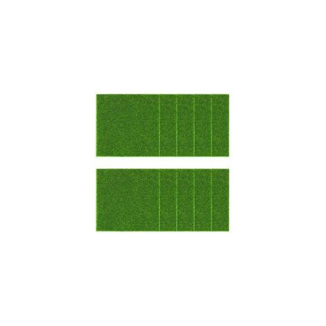 Miniatur-kunstrasen, 10 Stück (15 X 15 Cm), Für Modelle, Miniaturdekorationen Und Zuhause