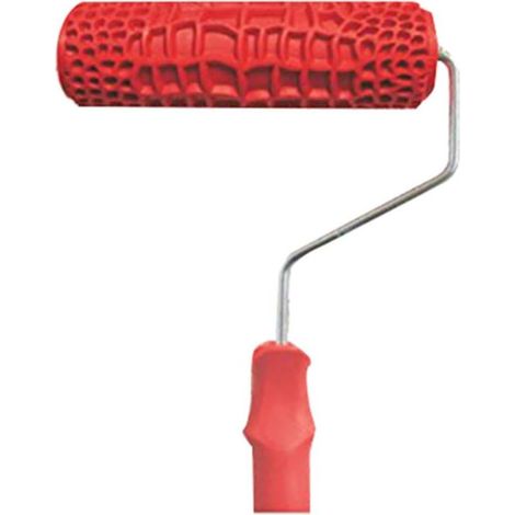 Strukturierte Farbrolle Für Wände, Dekorative Farbrolle, 18 Cm (7 Zoll) Krokodil-/ziegelmuster, Wandfarbrolle