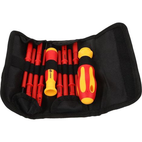 12-in-1 Elektroschraubendreher-set, Isoliertes Schraubendreher-set Für Elektriker