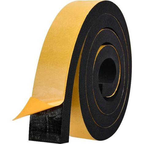50 Mm Breites X 10 Mm Dickes Schaumstoffband, Neopren-schaumstoffstreifen, Gummirolle, Schaumstoffisolierung, Türdichtung, Antivibrations-, Antikollisions- Und Schalldämmung