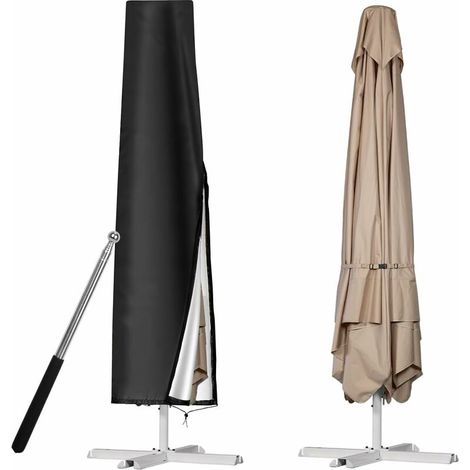 Schutzhülle Für Sonnenschirme, 210d Oxford-gewebe, Wasserdichte Und Uv-beständige Outdoor-schutzplane (190 X 50 X 30 Cm)