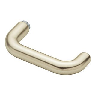 Hoppe - Türdrückerlochteil Paris 138 Aluminium F2 / neusilberfarbig Vierkant 8 mm din links / rechts