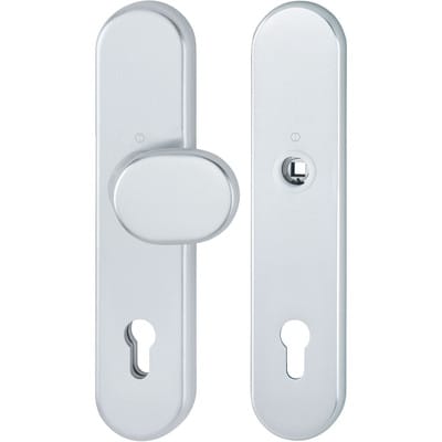 Hoppe - Schutzgarnitur 86G/3331/3310 Aluminium F1 ( 3000209782 )