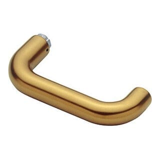 Hoppe - Türdrückerlochteil Paris 138 Aluminium F4 / bronzefarbig Vierkant 8 mm din links / rechts