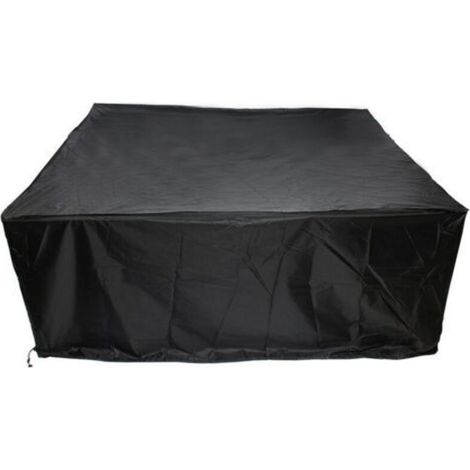 Schutzhülle Für Tisch/möbel, Polyester, 200 X 200 X 85 Cm, Schwarz