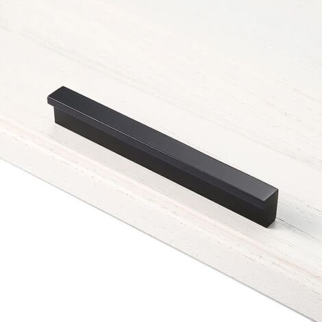 Möbelknöpfe Und -griffe, 2 X 90° L-förmige Türknöpfe Für Schubladen Und Schränke, 128 Mm, Aluminium