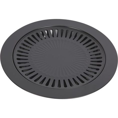 Antihaftbeschichtete Grillpfanne Zum Grillen Von Fleisch, 32 Cm Hitzebeständige Edelstahl-kochplatte, Geeignet Für Gasherde, Für Grillabende Und Mahlzeiten Mit Freunden
