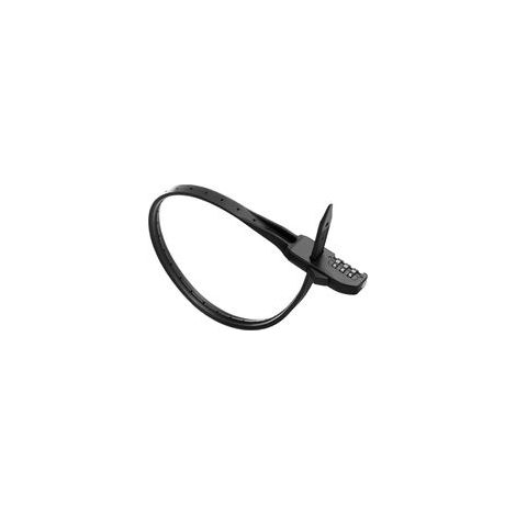 Tragbares Fahrradschloss (1 Stück), Kabelschloss, Schlüssellos, 137 Cm (54 Zoll), Sicherheit Für Mountainbikes, Roller, Citybikes, Kompakt, Robust, Zum Anbinden
