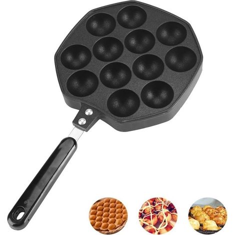 Grillpfanne/bratpfanne (12 Löcher)