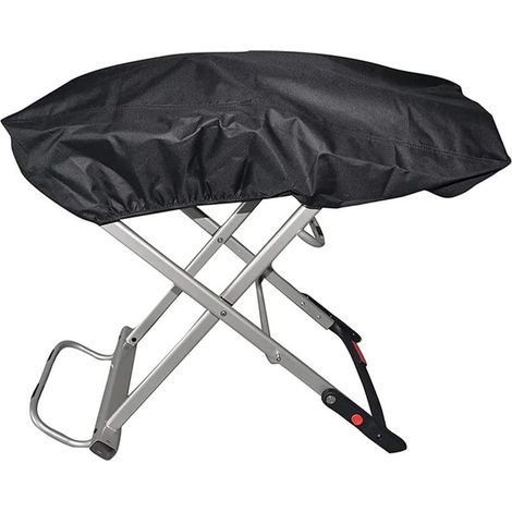 Schutzhülle Für Gasgrills, 101 X 49 X 25 Cm, Wasserdicht, Oxford-gewebe, Für Holzkohlegrills, Robust, Tragbar, Für Weber, Staubdicht, Zubehör, Schwarz