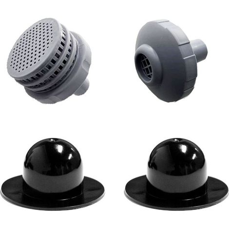 Intex Pool-anschlussset Mit 32-mm-schlauch, 3,2-cm-pooleinlassfilteranschluss Und 3,2-cm-pooleinlassdüse (schwarz)