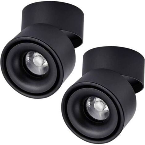 Einbaustrahler-set Für Die Deckenmontage, 360° Verstellbare Zylindrische Led-deckenstrahler Für Den Innenbereich, 7 W