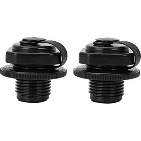 Set Mit 2 Ventilkappen Mit Gewinde (22 Cm), Ideal Für Kajaks, Aufblasbare Kanus, Luftmatratzen, Fischerboote Und Andere Wasserfahrzeuge.