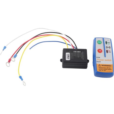 12v-funkfernsteuerungsset Für Lkws, Geländewagen Und Suvs, Bestehend Aus Sender Und Empfänger.