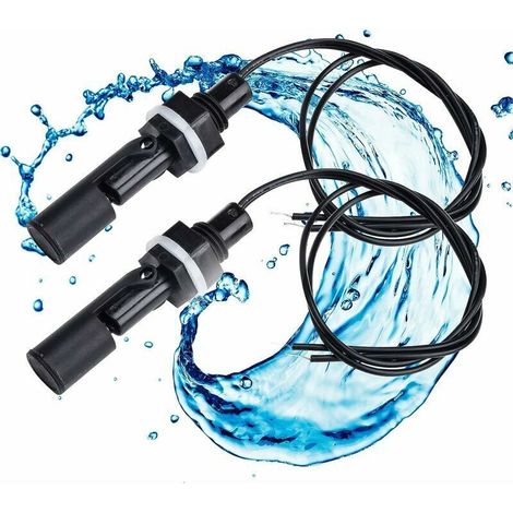 Schwimmerschalter, 2er-pack, Wasserstandssensor, Flüssigkeitsstandschalter, Horizontaler Schwimmerschalter, Schwimmerschalter Für Pool- Und Aquariumpumpen.