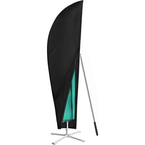 Schutzhülle (265 X 40/70/50 Cm) Für Sonnenschirm, Ampelschirmhülle Aus Wasserdichtem 210d Oxford-gewebe, Teleskopstange Und Alpine-knöpfe