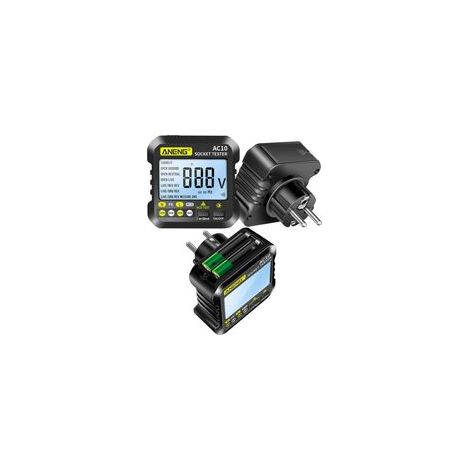 90–250-v-wechselstromsteckdosenprüfer, Led-anzeige, Multimeter Mit Polaritätserkennung Und Phasenprüfung, Handliches Elektrowerkzeug