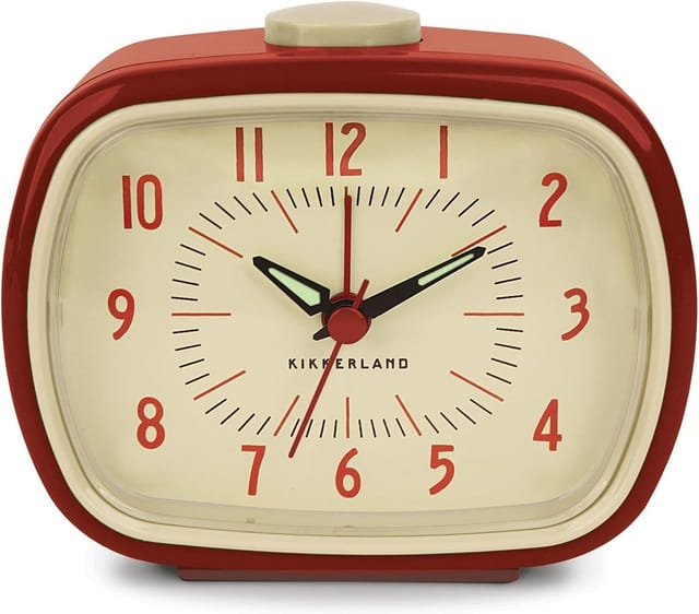 Retro Wecker Rot